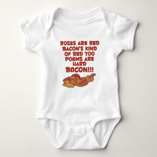 Bacon Poem Baby Bodysuit