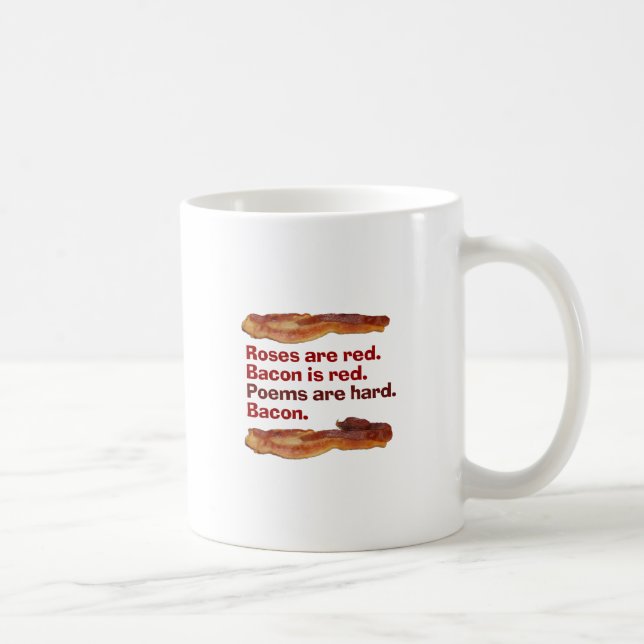 BACON POEM COFFEE MUG (Right)
