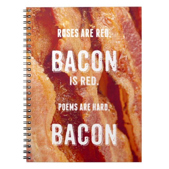 Bacon Poem Notebook (Front)