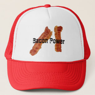 Bacon Power Trucker Hat