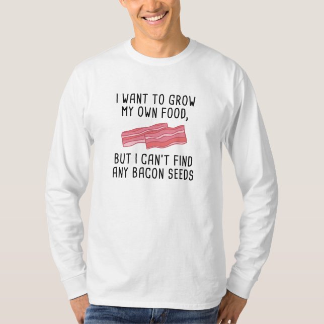 Bacon Seeds T-Shirt (Front)