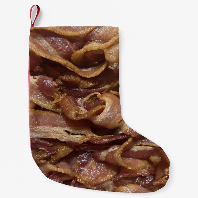 Bacon Small Christmas Stocking (Front)