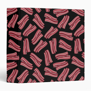 Bacon Strips Pattern Binder