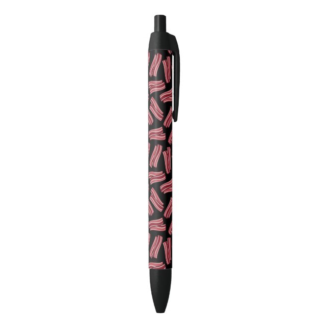 Bacon Strips Pattern Black Ink Pen (Bottom (Vertical))