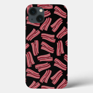 Bacon Strips Pattern iPhone 13 Case