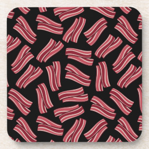 Bacon Strips Pattern Coaster