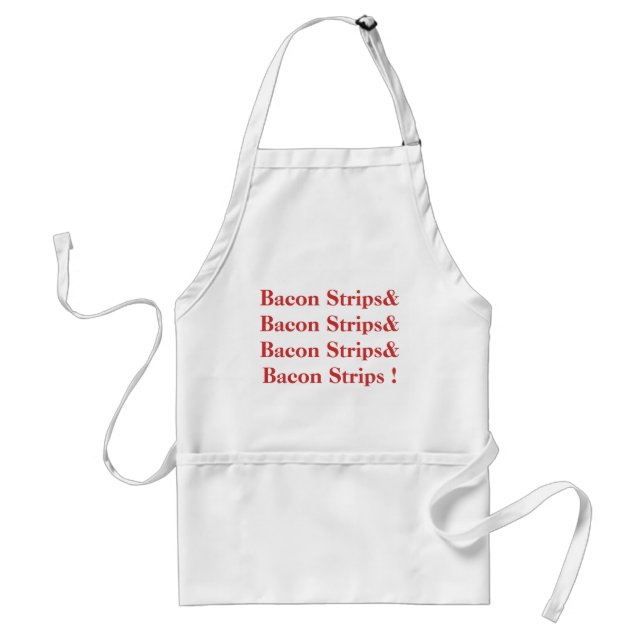 Bacon Strips Standard Apron (Front)