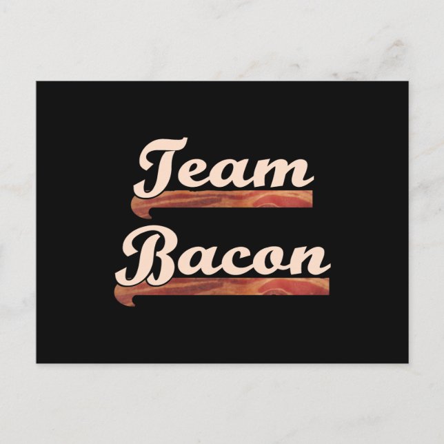 Bacon Team Postcard (Front)