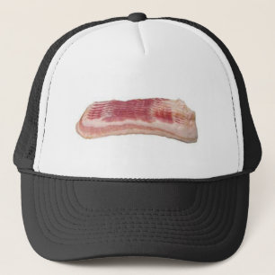 bacon trucker hat