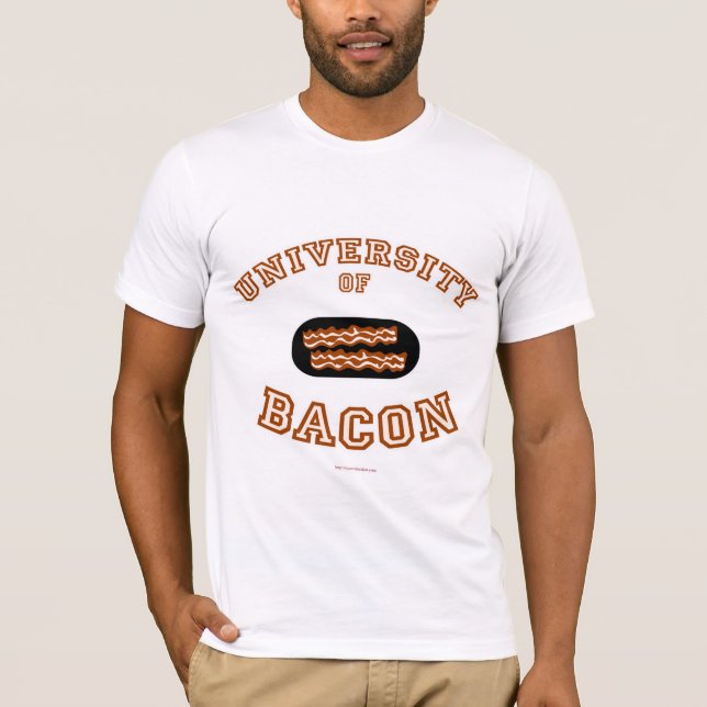 Bacon University T-Shirt (Front)