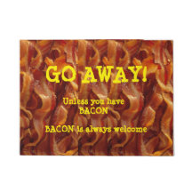 BACON welcome mat
