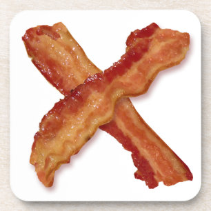 Bacon X O X LOVE Coaster