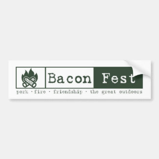 BaconFest Bumper Sticker