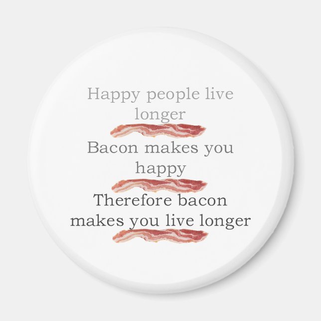 baconlogicwithbacon magnet (Front)