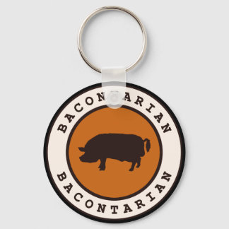 Bacontarian Keychain