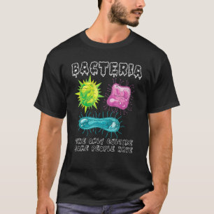 Bacteria Culture Microbiology Biologist Lab Bacter T-Shirt