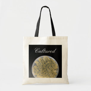 Bacteria Culture Plate Tote Bag
