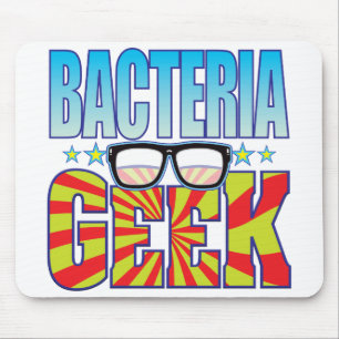 Bacteria Geek v4 Mouse Pad