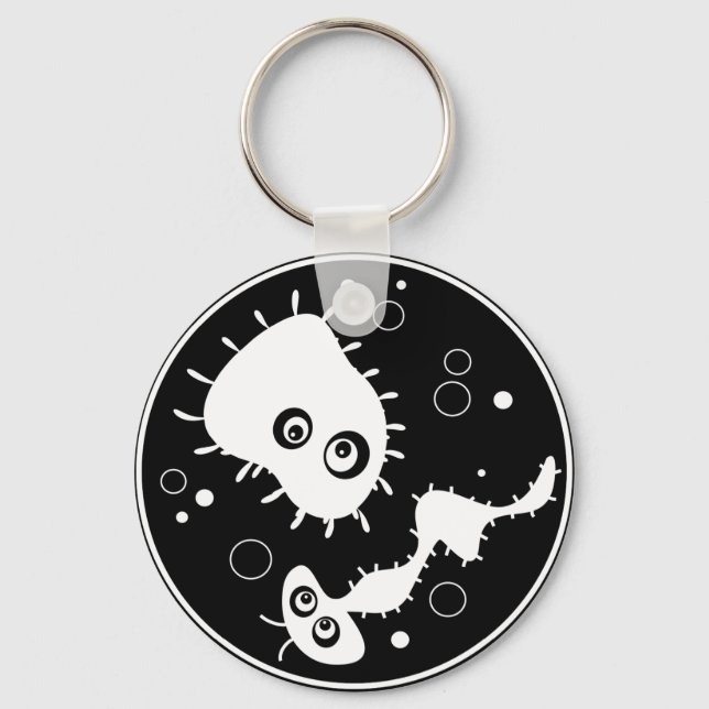 Bacteria Keychain (Front)
