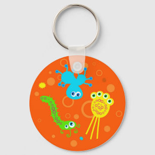 Bacteria Keychain