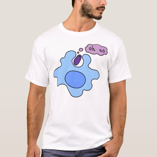 Bacteria phagocytosis tee (Front)