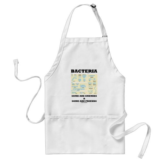 Bacteria Some Are Enemies & Some Are Friends Standard Apron (Front)