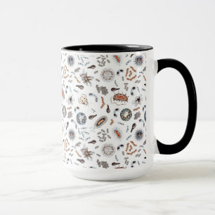 Bacteria & Virus Pattern Mug