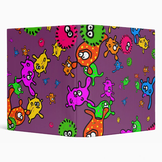Bacteria Wallpaper Binder (Background)