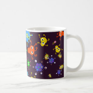 Bacteria Wallpaper Coffee Mug