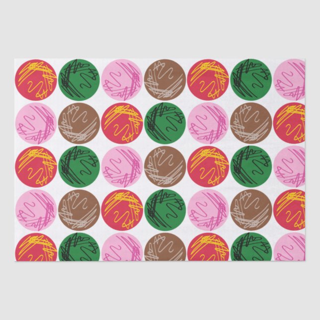 Bacterial Culture Plates Tissue Paper (Front)