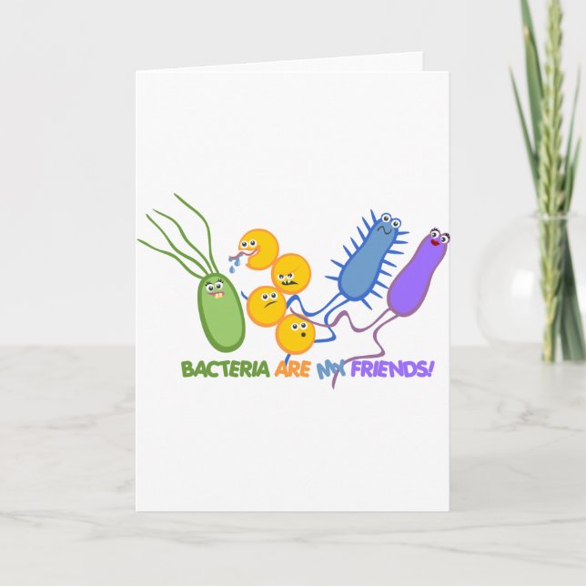 Bacterial Friends Card (Front)