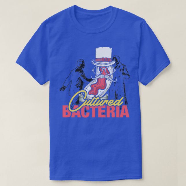 Bactérie Biologie Classique TShirt (Design devant)