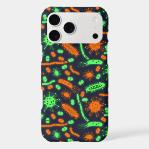 Bactérie lumineuse Micro-organisme orange vert tox