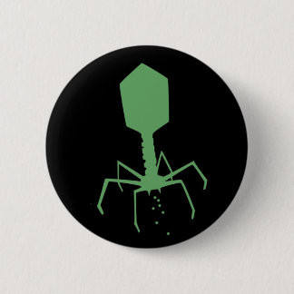 Bacteriophage 2 Inch Round Button