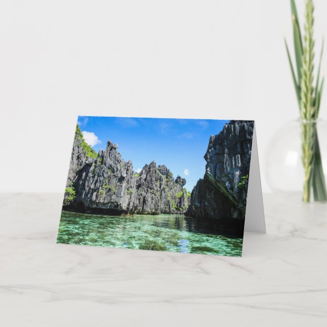 Bacuit Archipelago Islands Card (Front)