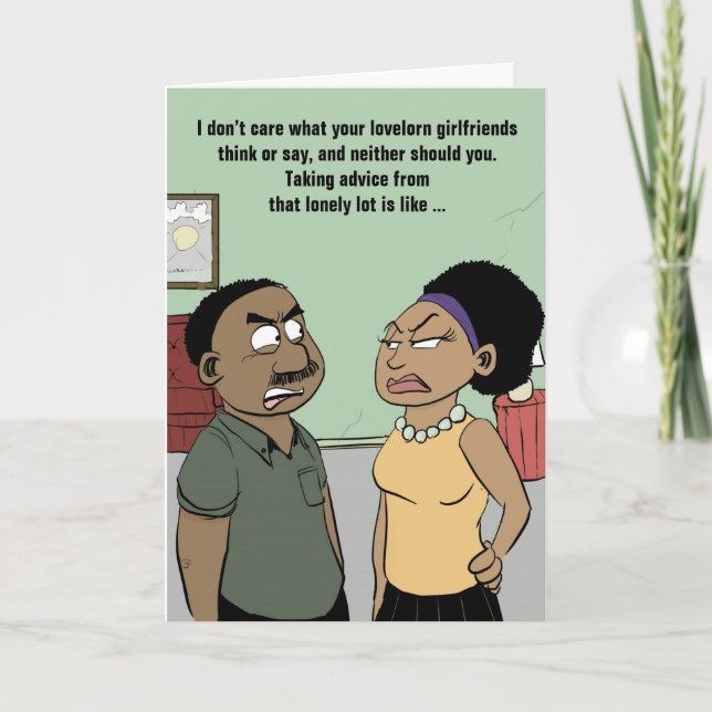 BAD Advice Card (Front)