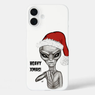 Bad Alien , Heavy Xmas ! iPhone 16 Plus Case