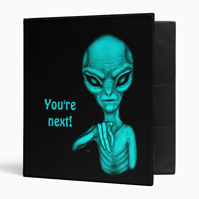 Bad Alien , You're next ! Binder (Front/Inside)