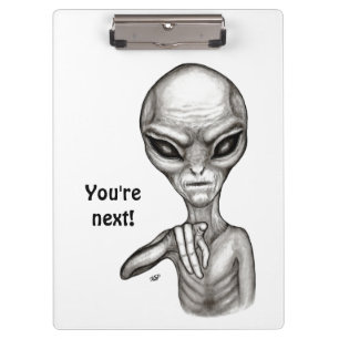 Bad Alien , You're next ! Clipboard