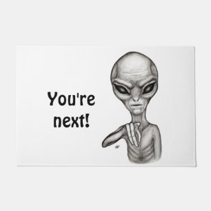 Bad Alien , You're next ! Doormat