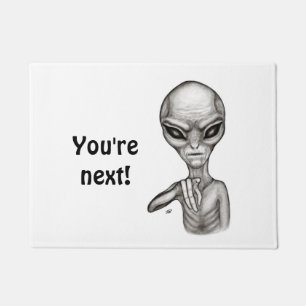 Bad Alien , You're next ! Doormat