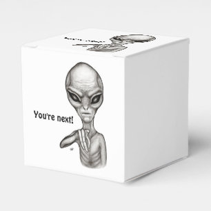 Bad Alien , You're next ! Favor Box