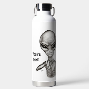 Bad Alien , You're next ! Water Bottle
