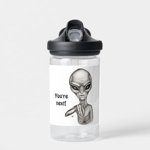 Bad Alien , You're next ! Water Bottle