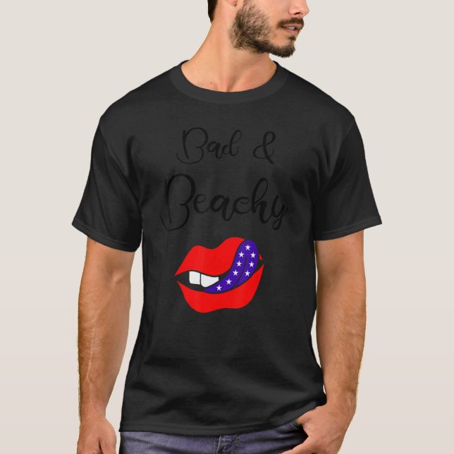 Bad And Beachy 2 T-Shirt (Front)