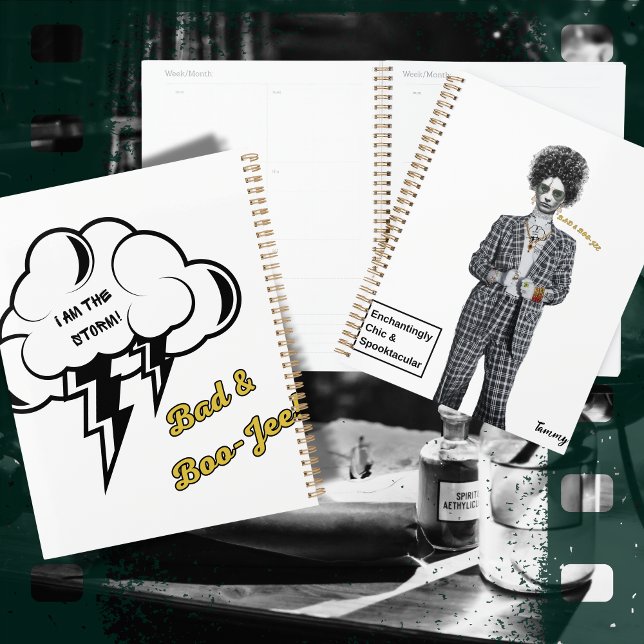 Bad and Boo-jee “I Am the Storm” Gothic Planner (Creator Uploaded)