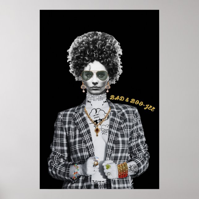 Bad and Boo-jee Poster (Front)