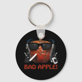 Bad Apple Keychain