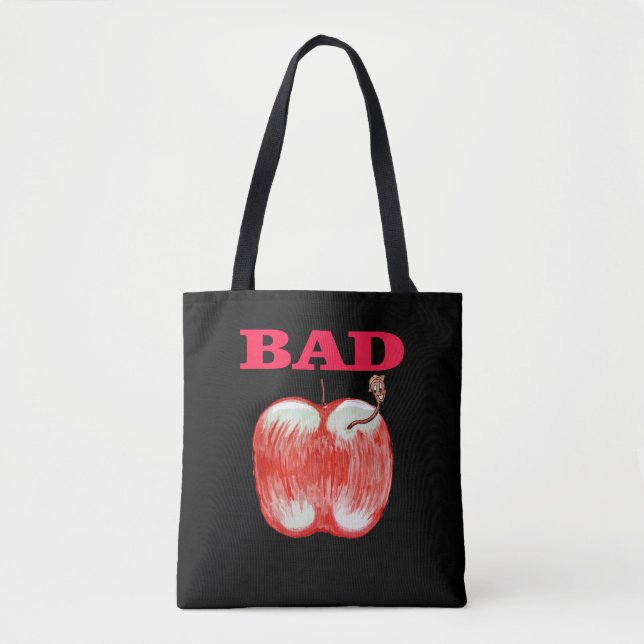 Bad Apple Tote Bag (Front)