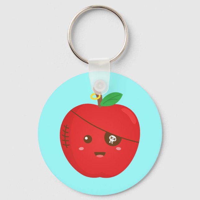 Bad Apples can be cute too Keychain (Front)